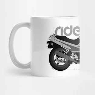 Ride ninja 250 03 bw Mug